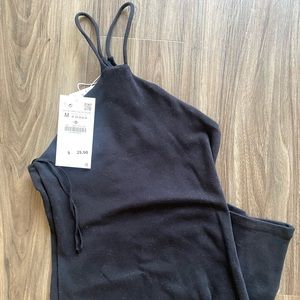 Zara high neck mini dress